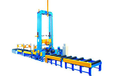 Máquina de processamento de vigas H